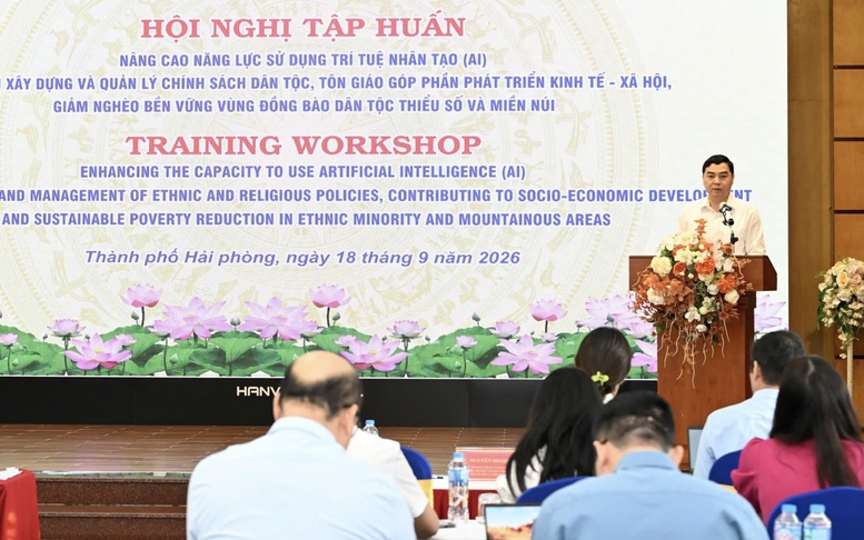 Ứng dụng AI vào công tác dân tộc, tôn giáo
