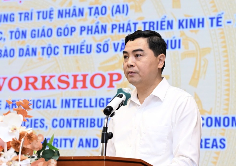 Ứng dụng AI vào công tác dân tộc, tôn giáo- Ảnh 1.