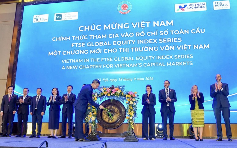 Chứng khoán Việt Nam chính thức gia nhập rổ chỉ số toàn cầu FTSE Russell