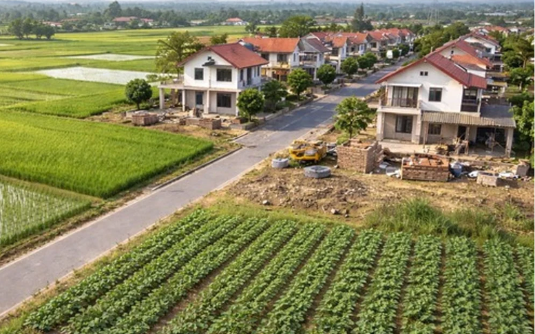 Chuyển đất nông nghiệp sang đất ở phải phù hợp quy hoạch nào?