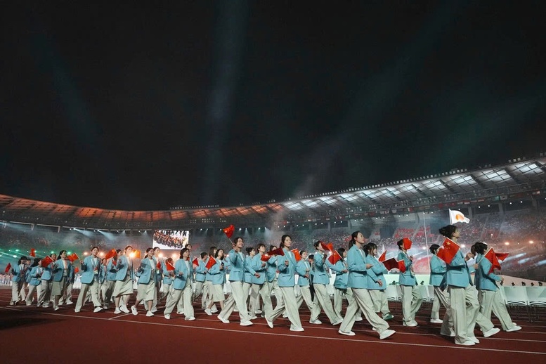 Khai mạc ASIAD 20: Nơi khát vọng tỏa sáng và những trái tim chung một nhịp đập- Ảnh 5.