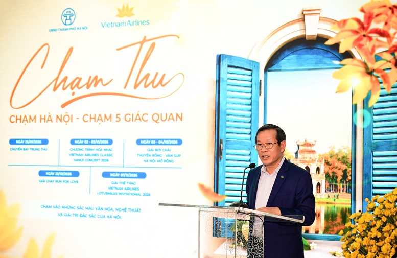 Vietnam Airlines đưa du khách 'Chạm Thu Hà Nội 2026'- Ảnh 2.