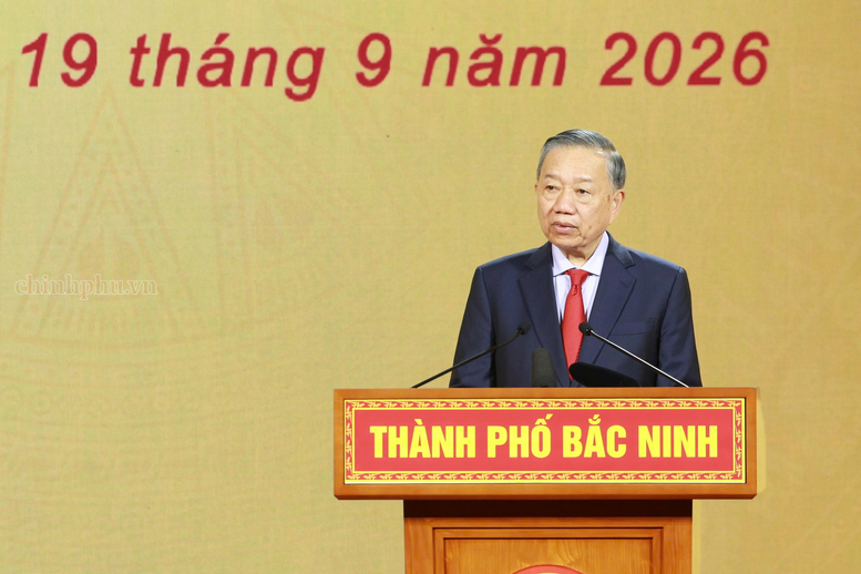 Tổng Bí thư, Chủ tịch nước Tô Lâm: Xây dựng Bắc Ninh trở thành đô thị hiện đại nhưng vẫn đậm đà hồn cốt văn hóa Kinh Bắc- Ảnh 2.