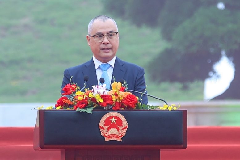 Tổng Bí thư, Chủ tịch nước Tô Lâm dự Lễ kỷ niệm 72 năm Ngày Bác Hồ về thăm Đền Hùng và khánh thành Tượng đài “Bác Hồ với ngày hội non sông”- Ảnh 6.