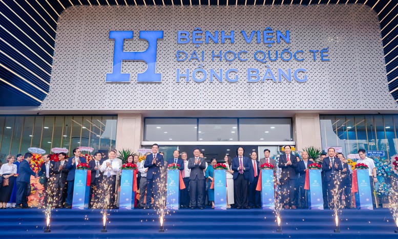 TPHCM: Khánh thành Bệnh viện Đại học Quốc tế Hồng Bàng- Ảnh 1.