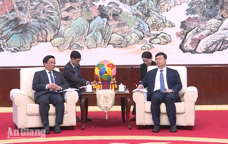 An Giang tìm cơ hội đưa nông sản, thủy sản vào sâu hơn thị trường Quảng Tây- Ảnh 1.