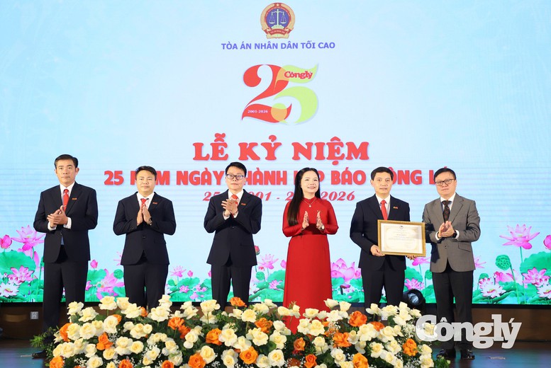Báo Công lý kỷ niệm 25 năm thành lập, hướng tới chặng đường phát triển mới- Ảnh 4.