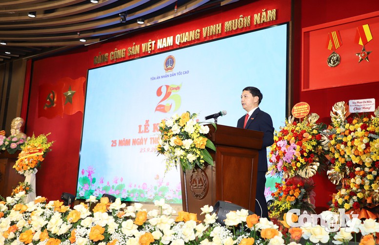 Báo Công lý kỷ niệm 25 năm thành lập, hướng tới chặng đường phát triển mới- Ảnh 1.