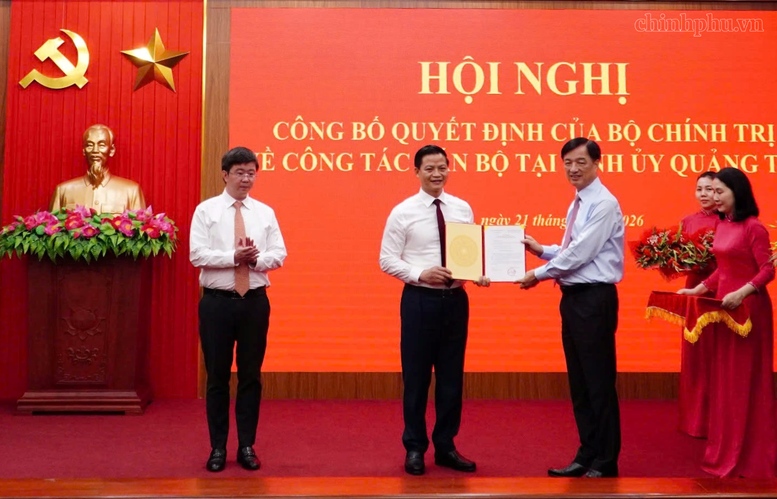 Quảng Trị có tân Bí thư, Phó Bí thư Tỉnh ủy- Ảnh 1.