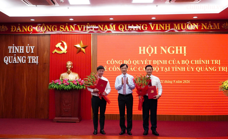 Quảng Trị có tân Bí thư, Phó Bí thư Tỉnh ủy- Ảnh 2.