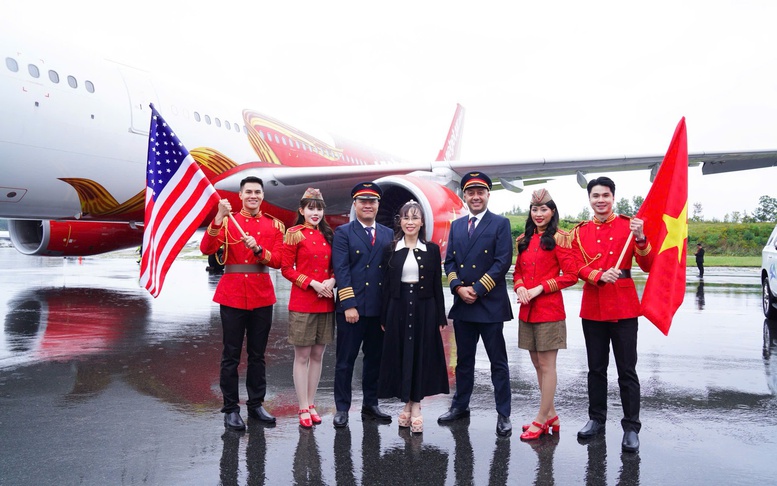 Vietjet tiếp tục hành trình kết nối Việt Nam - Hoa Kỳ và Liên Hợp Quốc