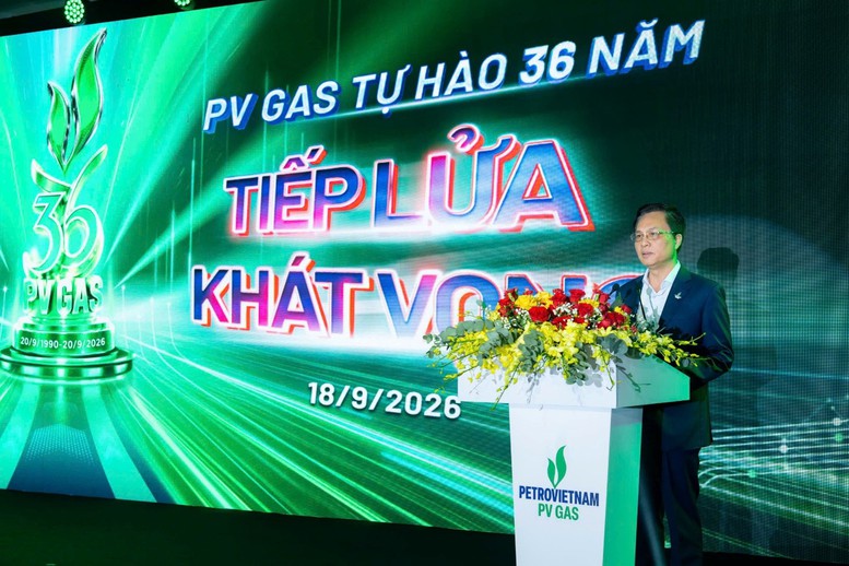 36 năm PV GAS: Chủ lực ngành khí, vững bước kỷ nguyên năng lượng xanh- Ảnh 1.