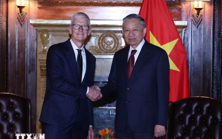 Tổng Bí thư, Chủ tịch nước Tô Lâm tiếp lãnh đạo một số tập đoàn Hoa Kỳ