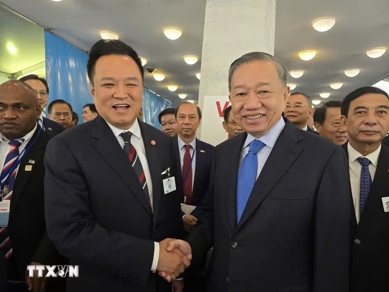 Tổng Bí thư, Chủ tịch nước Tô Lâm gặp lãnh đạo các nước dự Kỳ họp Đại hội đồng Liên Hợp Quốc khóa 81- Ảnh 2.