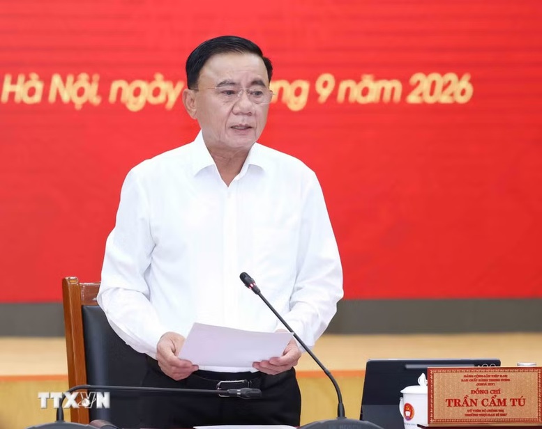 Thường trực Ban Bí thư Trần Cẩm Tú chủ trì Phiên họp Ban Chỉ đạo chuyển đổi số trong các cơ quan Đảng- Ảnh 1.
