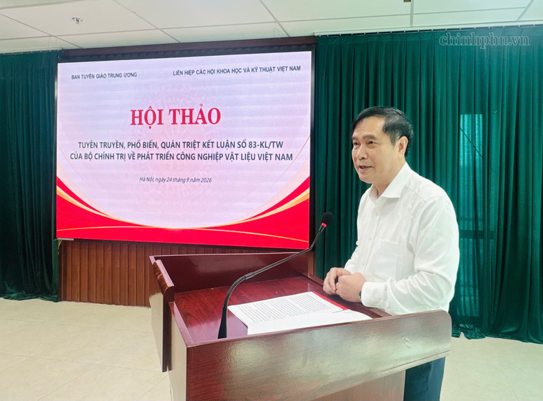 Kết luận số 83-KL/TW: Chuyển từ lợi thế tài nguyên sang làm chủ công nghệ vật liệu- Ảnh 1.