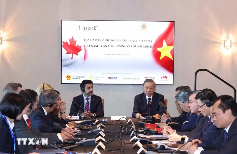 Tổng Bí thư, Chủ tịch nước Tô Lâm dự Tọa đàm Việt Nam – Canada- Ảnh 1.