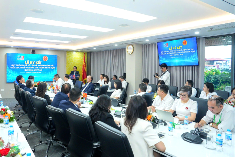 Cục Thuế và CIC liên thông dữ liệu thuế và tín dụng- Ảnh 2.