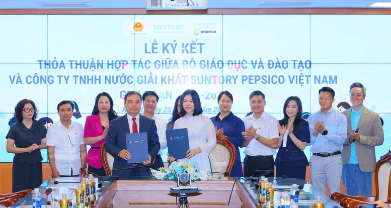 Bộ GD&ĐT và Công ty Suntory PepsiCo Việt Nam hợp tác nâng cao sức khỏe học đường- Ảnh 2.
