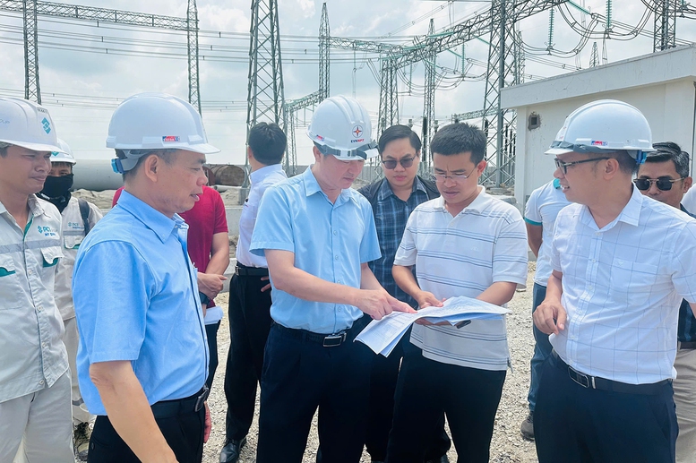 EVNNPT đốc thúc tiến độ 4 dự án quan trọng nhằm đảm bảo điện cho miền Bắc- Ảnh 6.