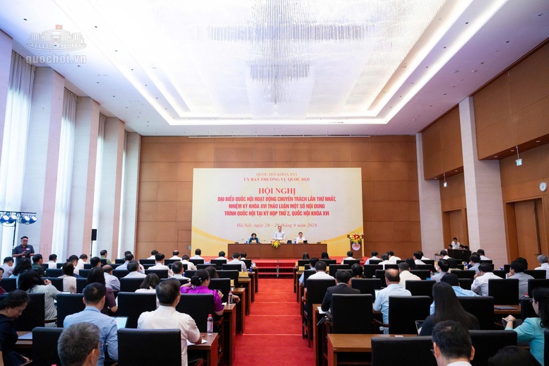 Đại biểu Quốc hội hoạt động chuyên trách thảo luận về nhóm dự án luật thuộc lĩnh vực hành chính, tư pháp- Ảnh 1.