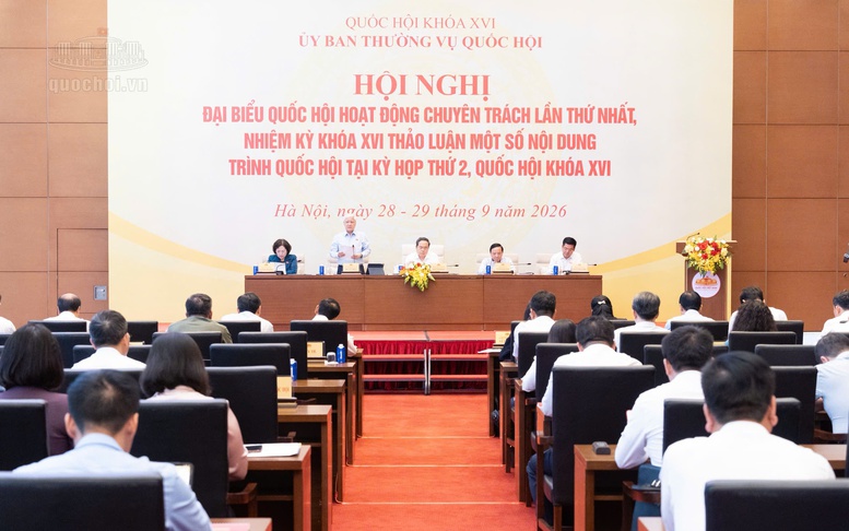 Bế mạc Hội nghị đại biểu Quốc hội hoạt động chuyên trách lần thứ nhất