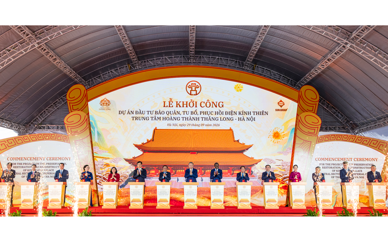 Tổng Bí thư, Chủ tịch nước Tô Lâm dự Lễ khởi công Dự án đầu tư bảo quản, tu bổ, phục hồi Điện Kính Thiên
