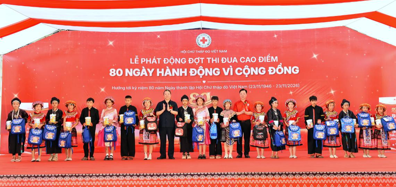 Hội Chữ thập đỏ phát động cao điểm '80 ngày hành động vì cộng đồng'- Ảnh 3.