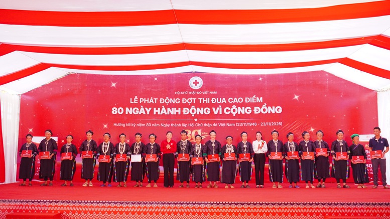 Hội Chữ thập đỏ phát động cao điểm '80 ngày hành động vì cộng đồng'- Ảnh 2.
