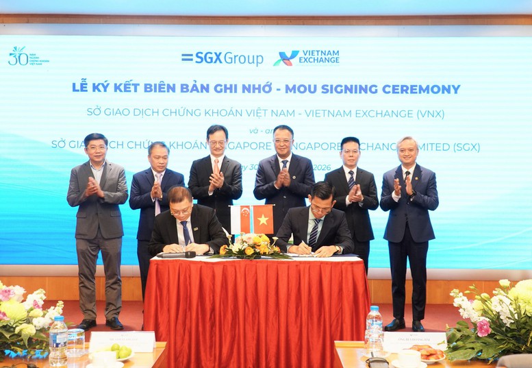 Tăng kết nối thị trường vốn Việt Nam - Singapore, thúc đẩy phát triển sản phẩm DR- Ảnh 1.