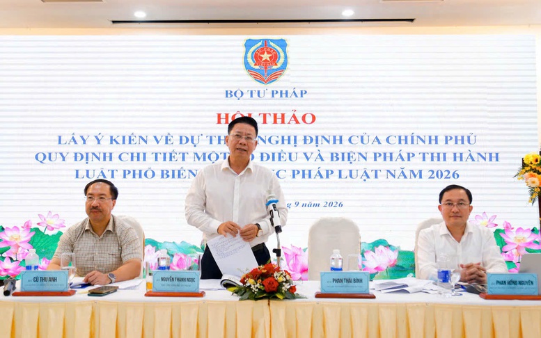 Hoàn thiện quy định về phổ biến, giáo dục pháp luật, tăng cường ứng dụng AI