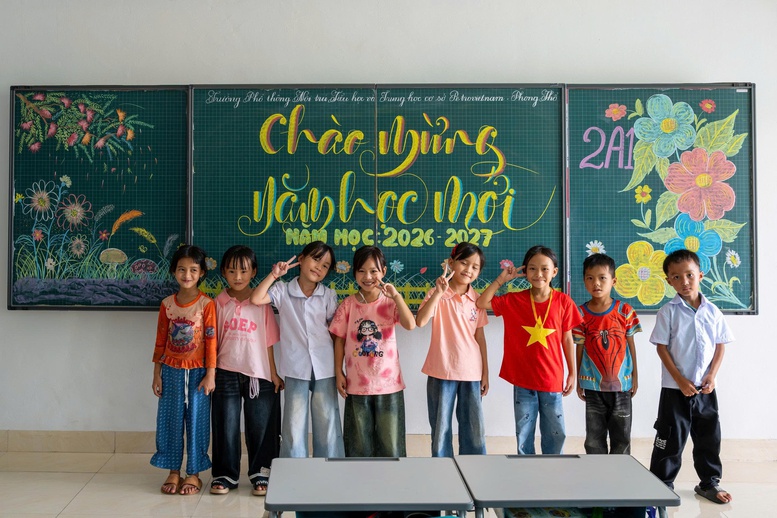 Trường biên giới PetroVietnam Lai Châu đã sẵn sàng cho năm học mới- Ảnh 4.