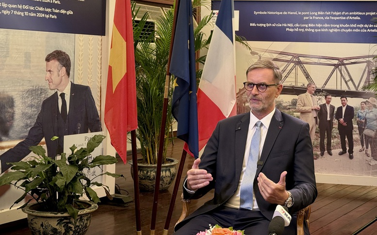 Đại sứ Olivier Brochet:  Việt Nam và Pháp hướng tới mở rộng hợp tác trên các lĩnh vực chiến lược