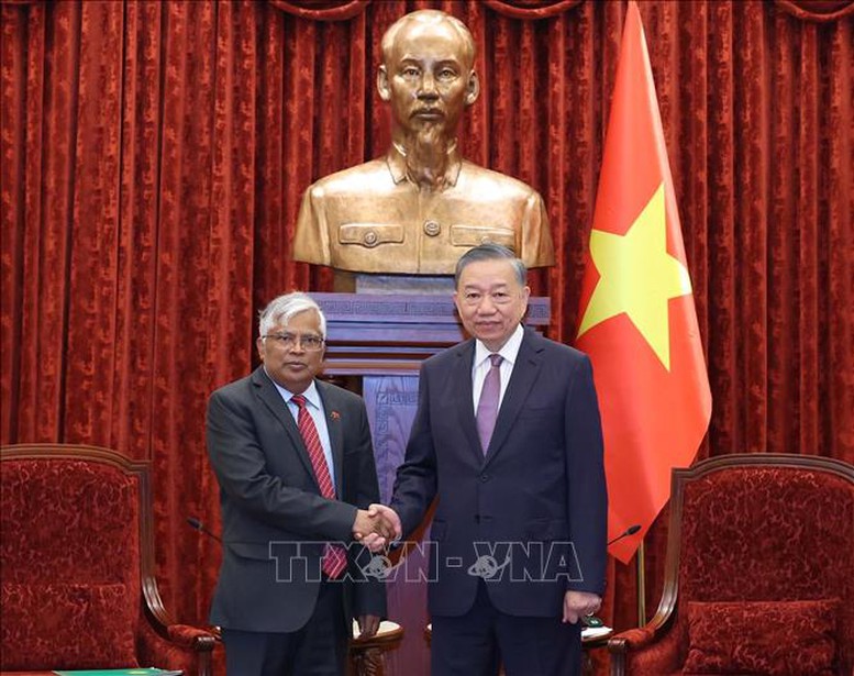 Tổng Bí thư, Chủ tịch nước Tô Lâm tiếp Đại sứ Bangladesh chào từ biệt- Ảnh 1.
