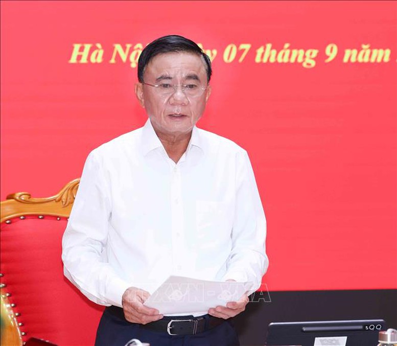 Thường trực Ban Bí thư chủ trì Hội nghị Ban Thường vụ Đảng ủy các cơ quan Đảng Trung ương- Ảnh 1.