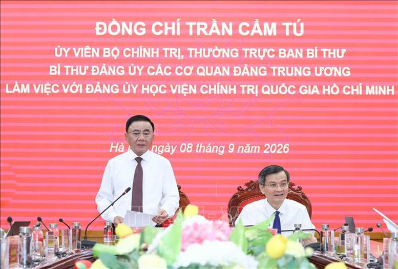 Học viện Chính trị Quốc gia Hồ Chí Minh phải là hình mẫu về xây dựng Đảng- Ảnh 3.