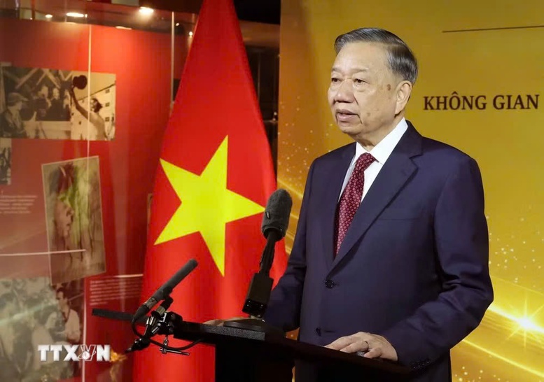 Tổng Bí thư, Chủ tịch nước dự khai trương Không gian Di sản và Kết nối văn hóa Việt - Nga- Ảnh 2.
