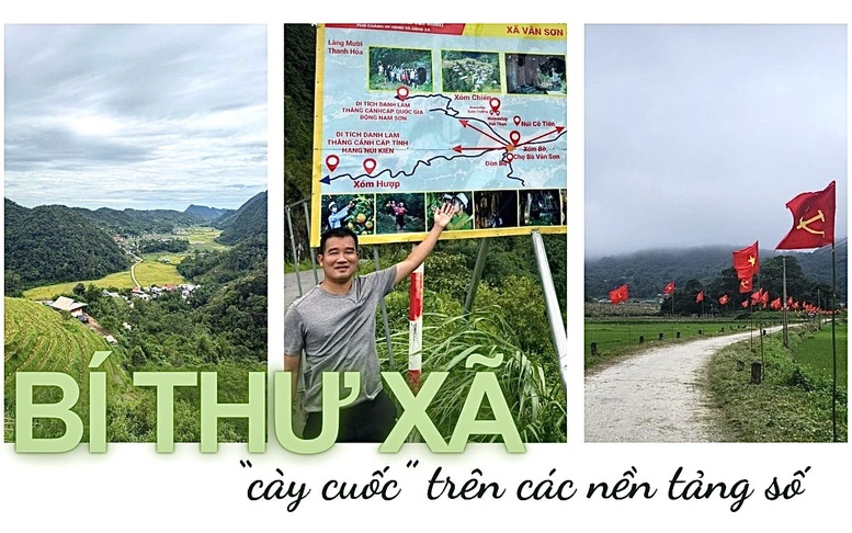 Khi Bí thư xã ‘cày cuốc’ trên các nền tảng số