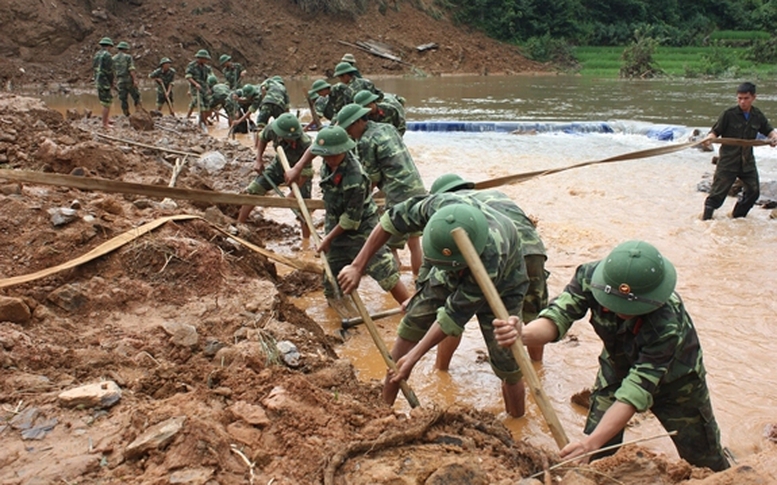Toàn quân chủ động, sẵn sàng ứng phó thiên tai, tìm kiếm cứu nạn