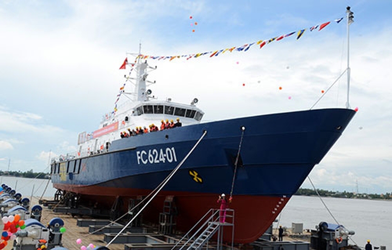 TCty Ba Son: Hạ thủy tàu tuần tra tiên tiến