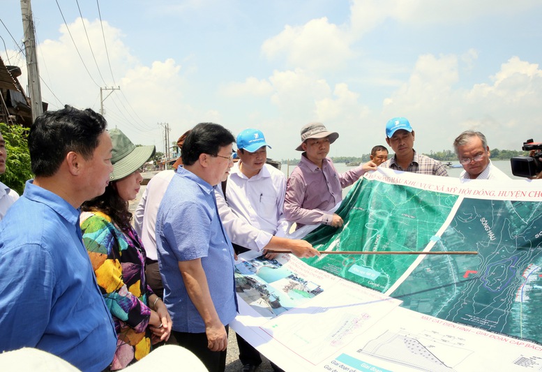 Các địa phương phải có kịch bản chủ động phòng chống sạt lở