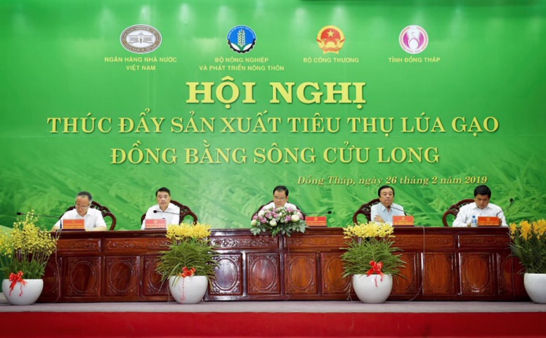 Thúc đẩy tiêu thụ lúa gạo ở Đồng bằng sông Cửu Long