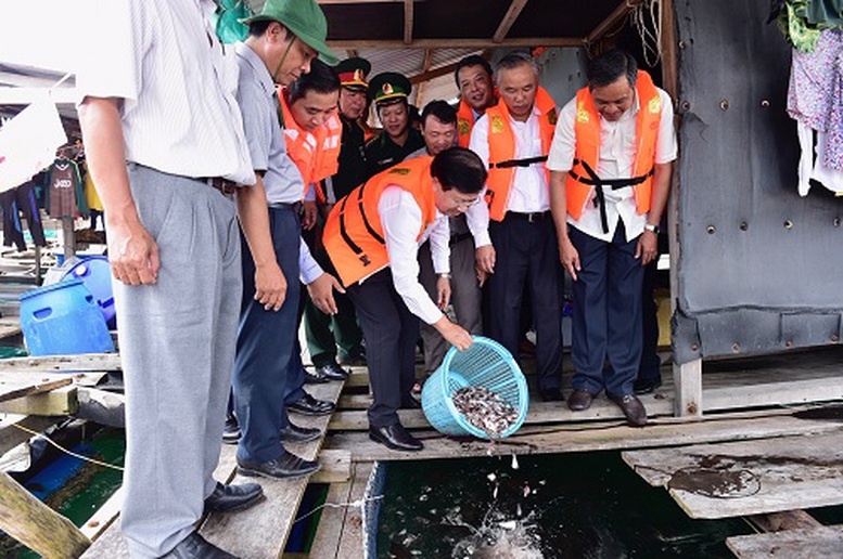 Chùm ảnh: Đoàn công tác Chính phủ kiểm tra việc thực hiện khuyến nghị về IUU tại Kiên Giang