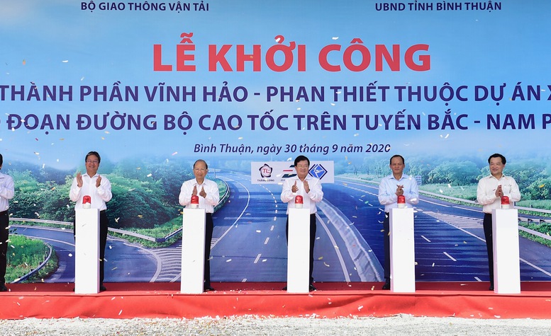 Khởi công đoạn cao tốc Vĩnh Hảo-Phan Thiết