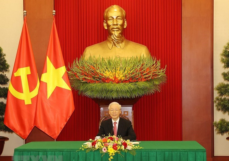 Tổng Bí thư Nguyễn Phú Trọng điện đàm với Tổng Bí thư, Chủ tịch nước Trung Quốc Tập Cận Bình 