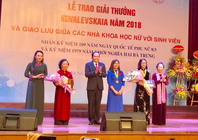 Trao Giải thưởng Kovalevskaia năm 2018