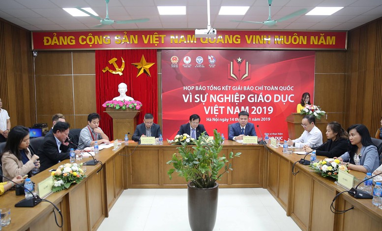 44 tác phẩm đoạt Giải báo chí toàn quốc ‘Vì sự nghiệp Giáo dục Việt Nam’ năm 2019