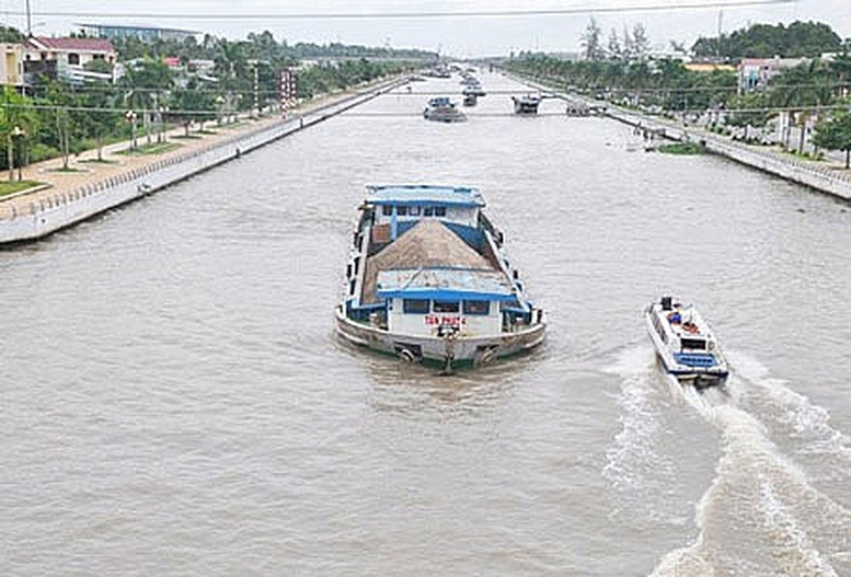 Tiếp tục điều chỉnh Quy hoạch phát triển kết cấu hạ tầng đường thủy nội địa