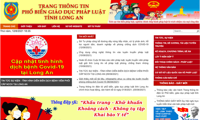 Hưởng ứng Ngày pháp luật Việt Nam thiết thực, hiệu quả, bảo đảm phòng chống dịch bệnh