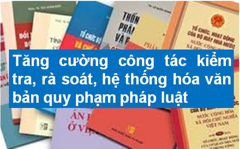 Tiếp tục thực hiện quyết liệt việc rà soát, hoàn thiện pháp luật